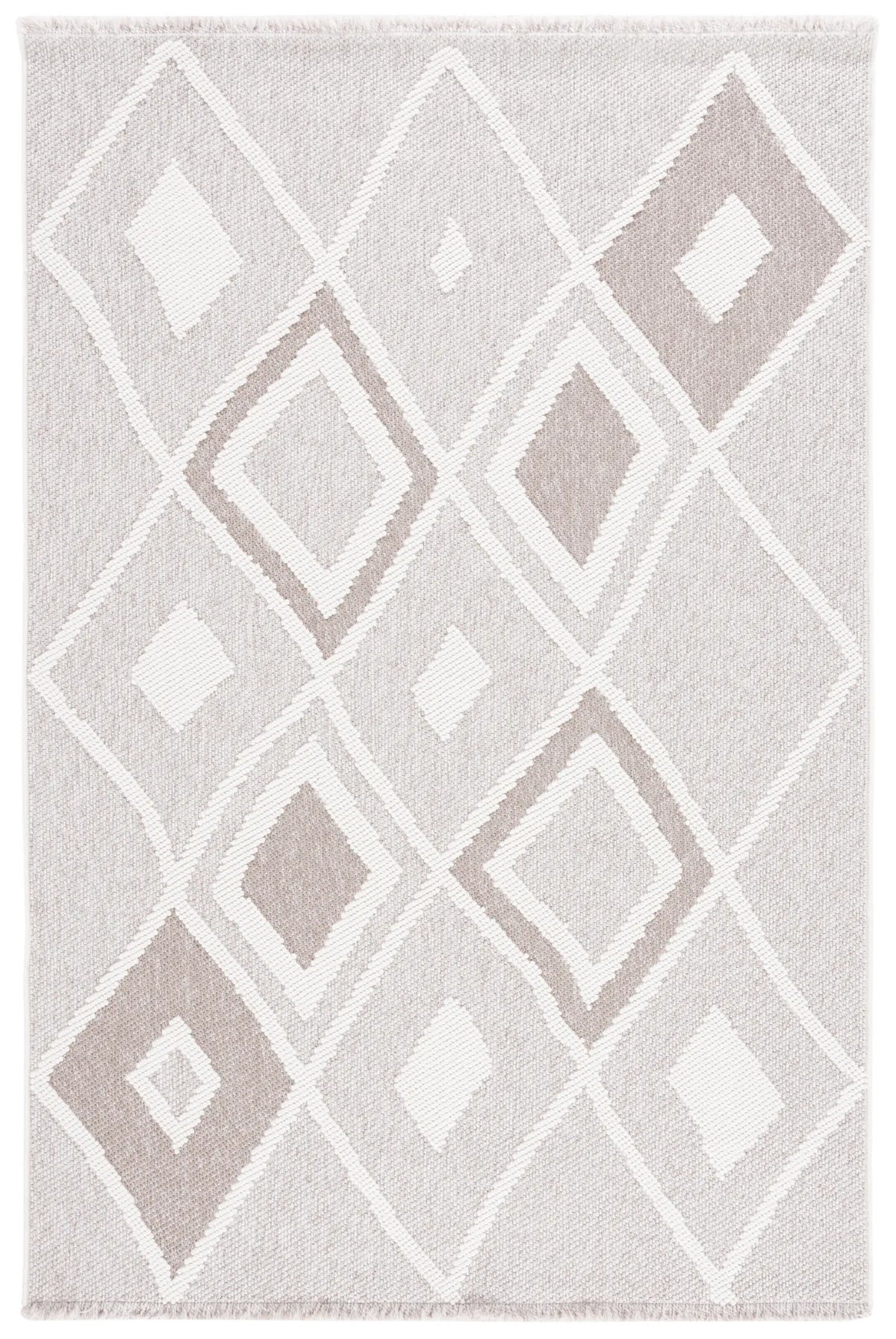 Safavieh Lotus 4'-0" x 6'-0" Rug in Beige / Ivory