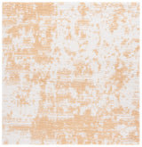Safavieh Rumi Shag 6'-7" x 6'-7" Rug in Gold / Ivory