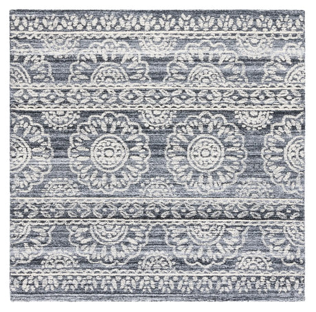 Safavieh Metro 6'-0" x 6'-0" Rug in Grey / Ivory
