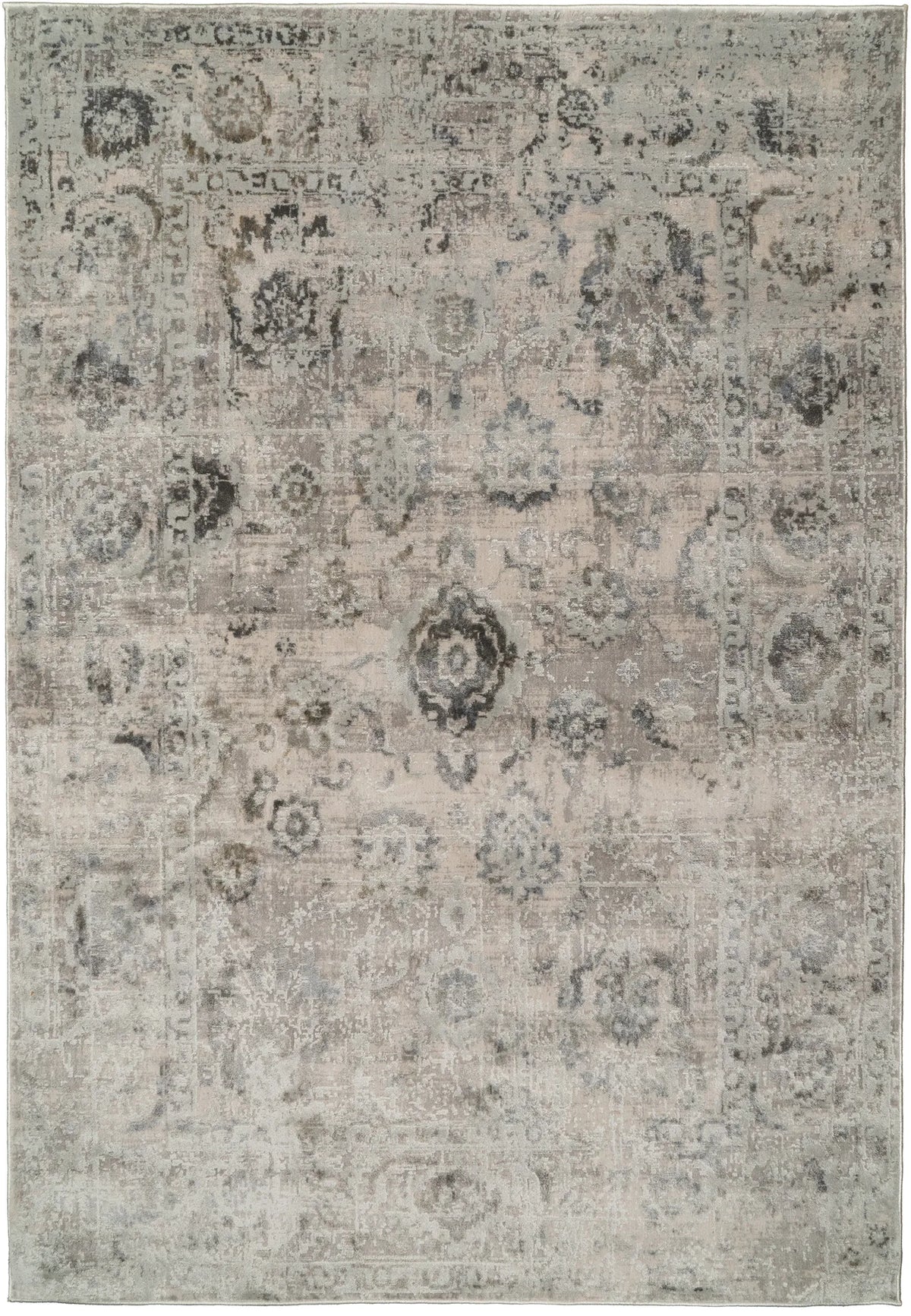 Dynamic Rugs Castilla 3530 Ivory / Grey Rugs - Rectangular