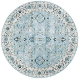 Safavieh Isabella 5'-3" x 5'-3" Rug in Light Blue / Cream