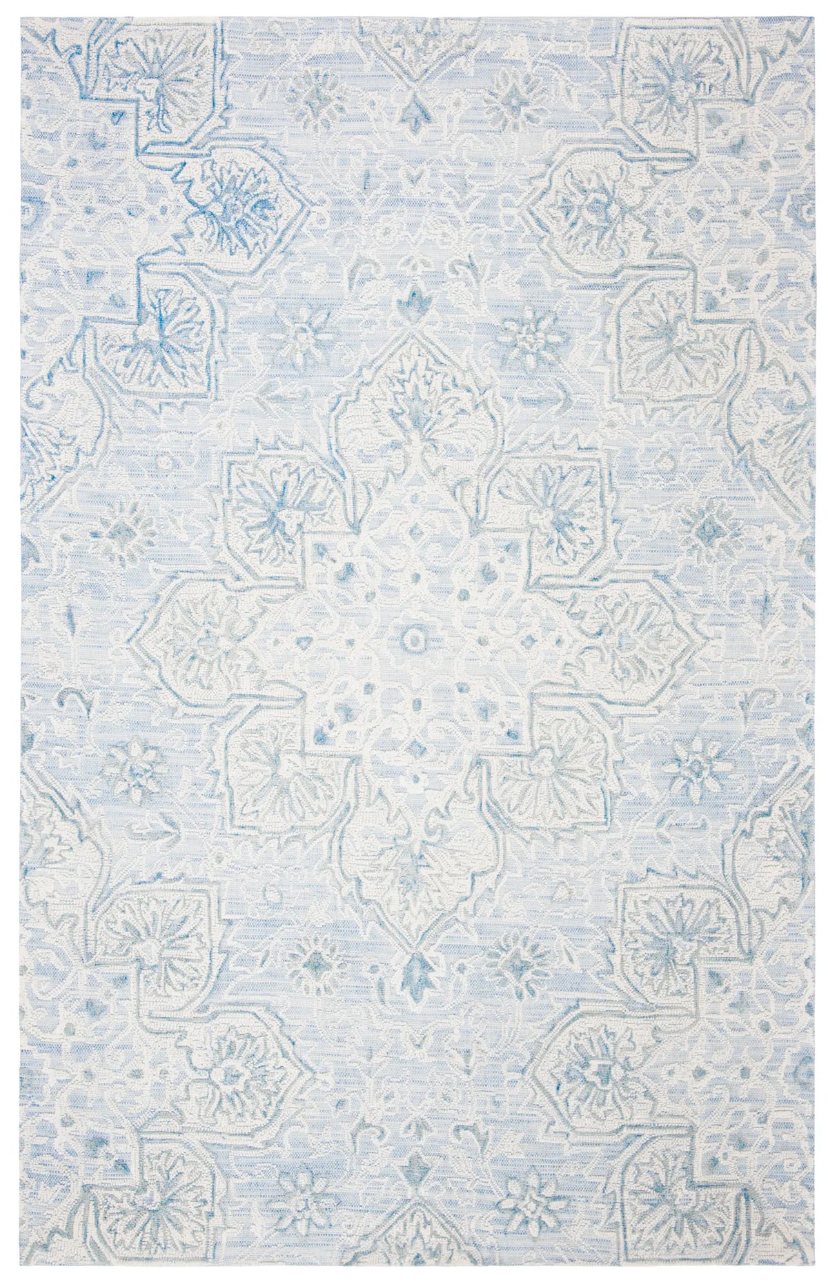 Safavieh Abstract 4'-0" x 6'-0" Rug in Grey / Beige