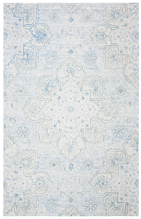 Safavieh Abstract 4'-0" x 6'-0" Rug in Grey / Beige