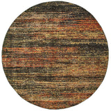 Oriental Weavers Sphinx Atlas 8037C Gold/Charcoal Rugs - main flat