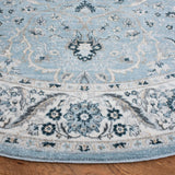 Safavieh Isabella 5'-3" x 5'-3" Rug in Light Blue / Cream