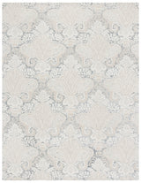 Safavieh Micro-Loop 10'-0" x 14'-0" Rug in Charcoal / Ivory