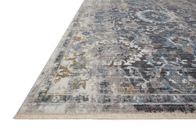 Loloi Samra Sam-02 Grey/Multi Rugs - rug corner