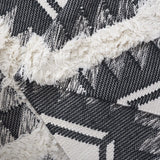 Safavieh Kenya 6'-0" x 9'-0" Rug in Black / Ivory