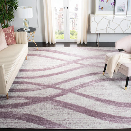 Safavieh Adirondack 10'-0" x 14'-0" Rug in Cream / Purple