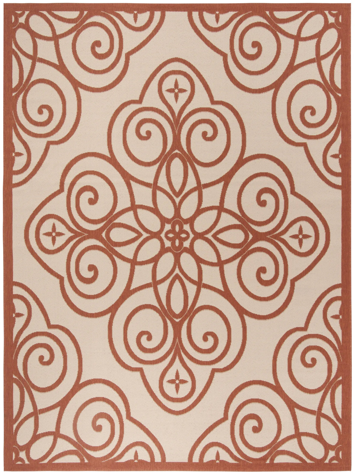Safavieh Martha Stewart 6'-7" x 9'-6" Rug in Cayenne