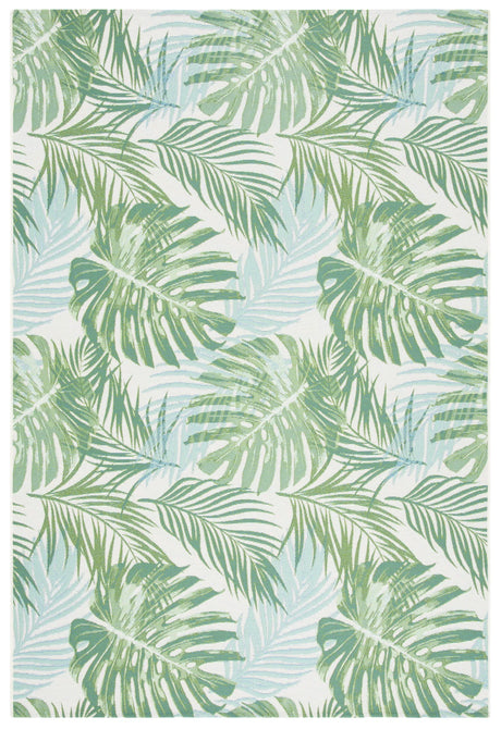 Safavieh Barbados 500 4'-0" x 6'-0" Rug in Green / Teal
