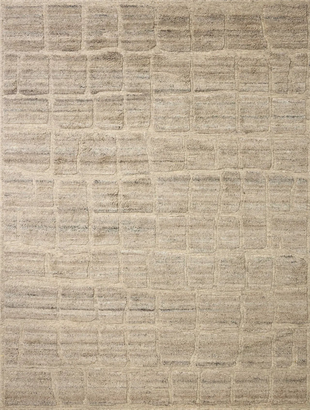 Loloi Hughes HUS-01 Dove Rug - main flat