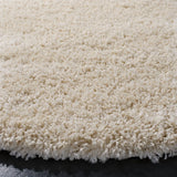 Safavieh Shag 5'-3" x 5'-3" Rug in Ivory