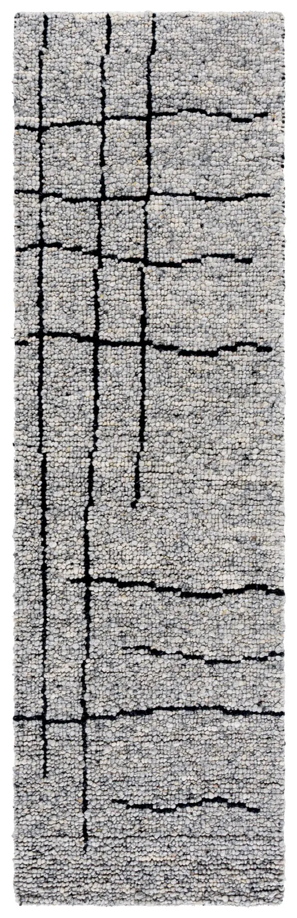 Safavieh Natura 2'-3" x 8'-0" Rug in Grey / Black