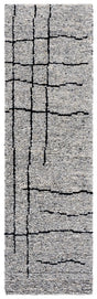 Safavieh Natura 2'-3" x 8'-0" Rug in Grey / Black