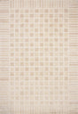 Chris Loves Julia x Loloi Calvin CLV-03 Bone / Natural Rug - main flat