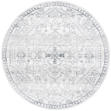 Safavieh Layla 6'-7" x 6'-7" Rug in Ivory Grey / Charcoal