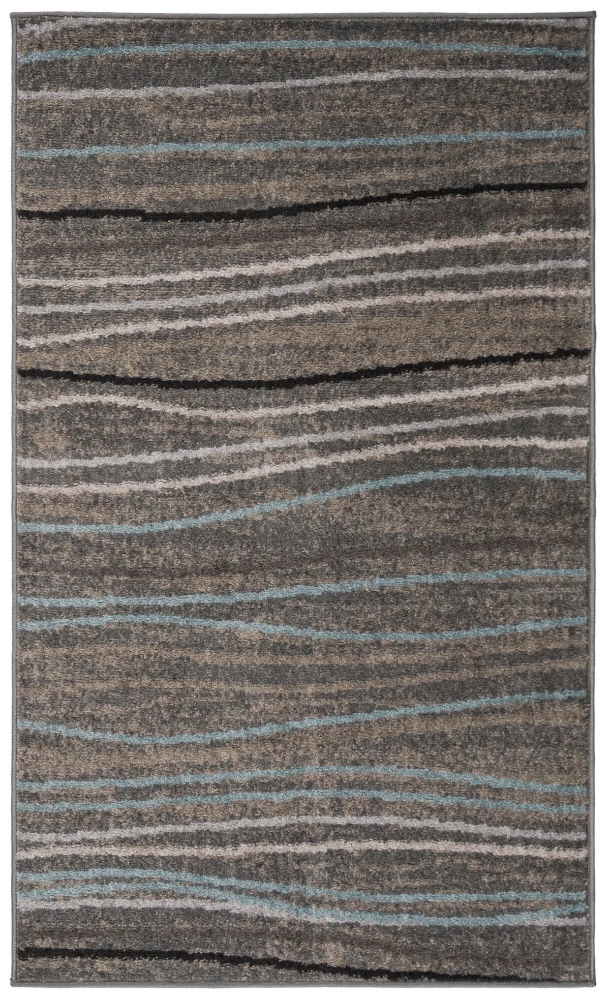 Safavieh Amsterdam 3'-0" x 5'-0" Rug in Silver / Beige