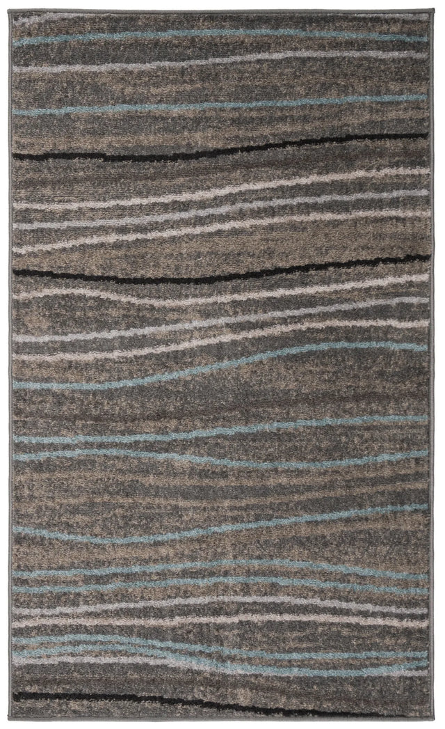 Safavieh Amsterdam 3'-0" x 5'-0" Rug in Silver / Beige