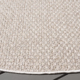 Safavieh Sisal All-Weather 6'-7" x 6'-7" Rug in Beige
