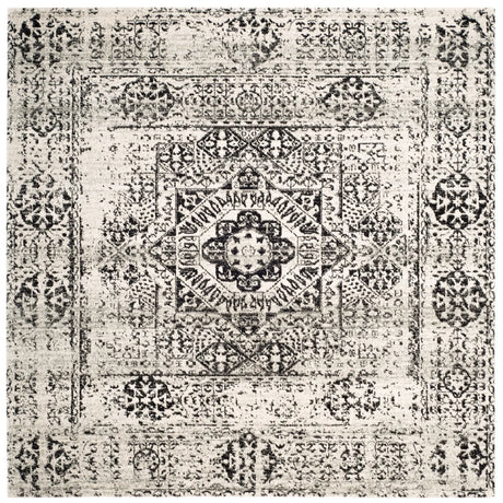 Safavieh Evoke 6'-7" x 6'-7" Rug in Ivory / Black