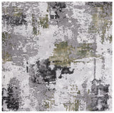 Safavieh Craft 6'-7" x 6'-7" Rug in Grey / Green