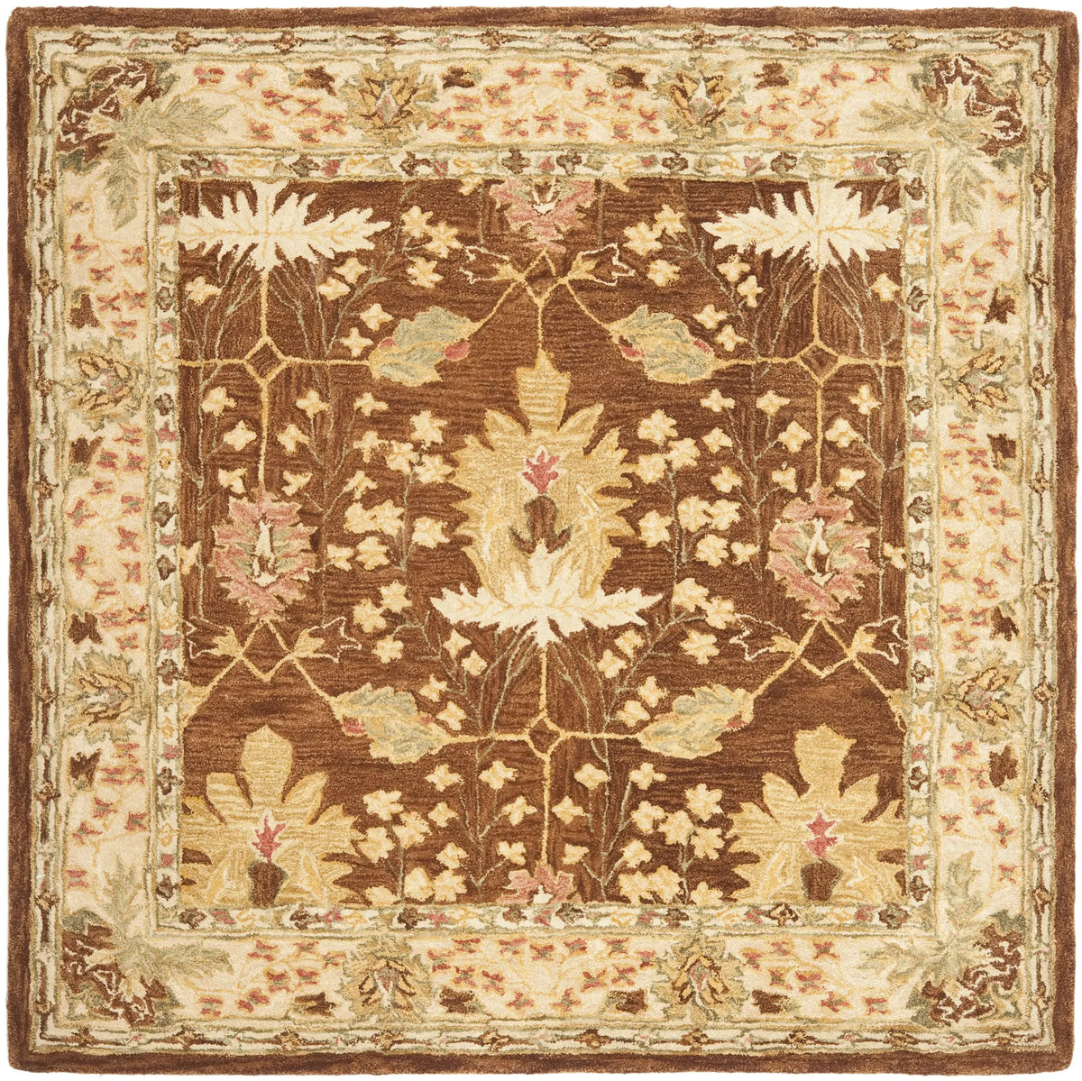 Safavieh Anatolia 6'-0" x 6'-0" Rug in Brown / Beige