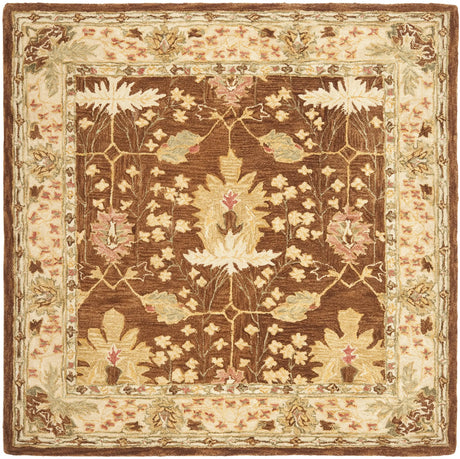 Safavieh Anatolia 6'-0" x 6'-0" Rug in Brown / Beige