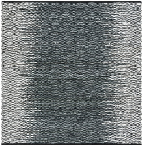 Safavieh Vintage Leather 6'-0" x 6'-0" Rug in Light Grey / Charcoal