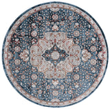 Safavieh Rosewood 6'-7" x 6'-7" Rug in Ivory / Blue