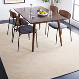 Safavieh Abstract 10'-0" x 14'-0" Rug in Gold / Ivory