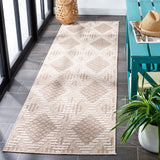 Safavieh Global 2'-2" x 8'-0" Rug in Beige / Ivory