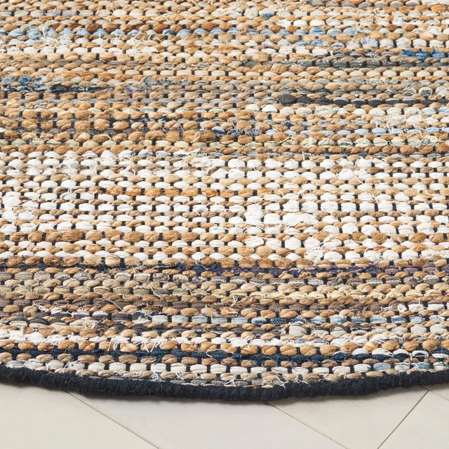 Safavieh Cape Cod 6'-0" x 6'-0" Rug in Blue / Beige