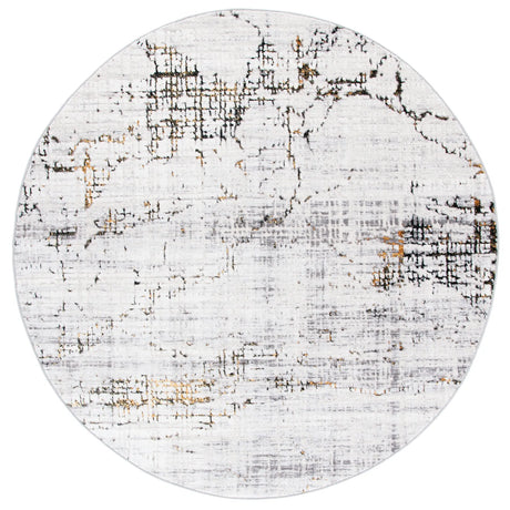 Safavieh Amelia 6'-7" x 6'-7" Rug in Grey / Gold