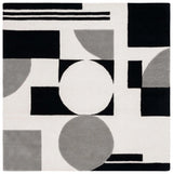 Safavieh Rodeo Drive 6'-0" x 6'-0" Rug in Grey / Black
