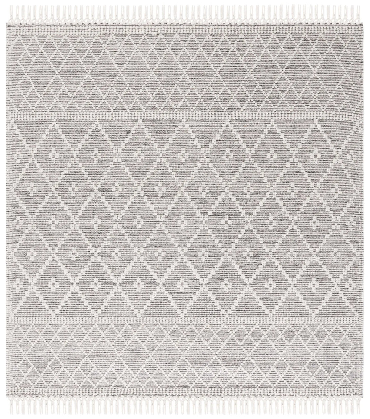 Safavieh Vermont 6'-0" x 6'-0" Rug in Ivory / Grey
