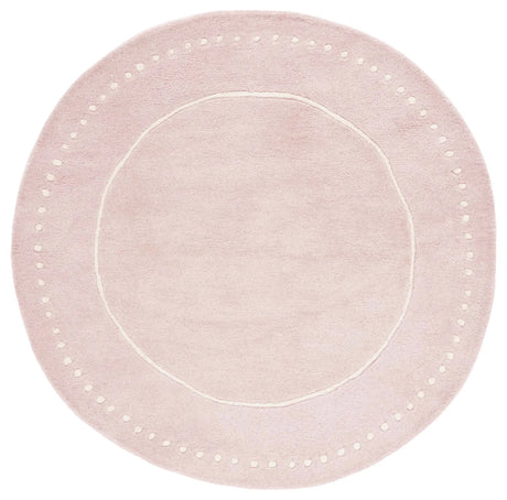 Safavieh Bella 5'-0" x 5'-0" Rug in Light Pink / Ivory