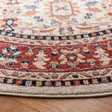Safavieh Charleston 6'-7" x 6'-7" Rug in Ivory / Red