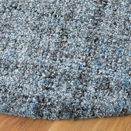Safavieh Abstract 6'-0" x 6'-0" Rug in Blue / Black