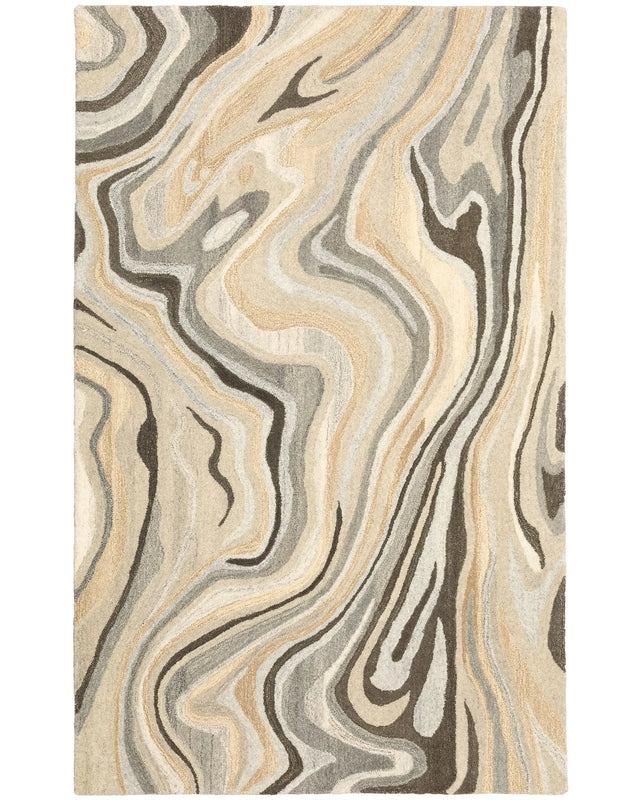 Oriental Weavers Sphinx Anastasia 68007 Beige / Charcoal Rugs - main flat
