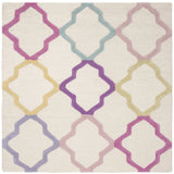 Safavieh Safavieh Kids 5'-0" x 5'-0" Rug in Ivory / Multi