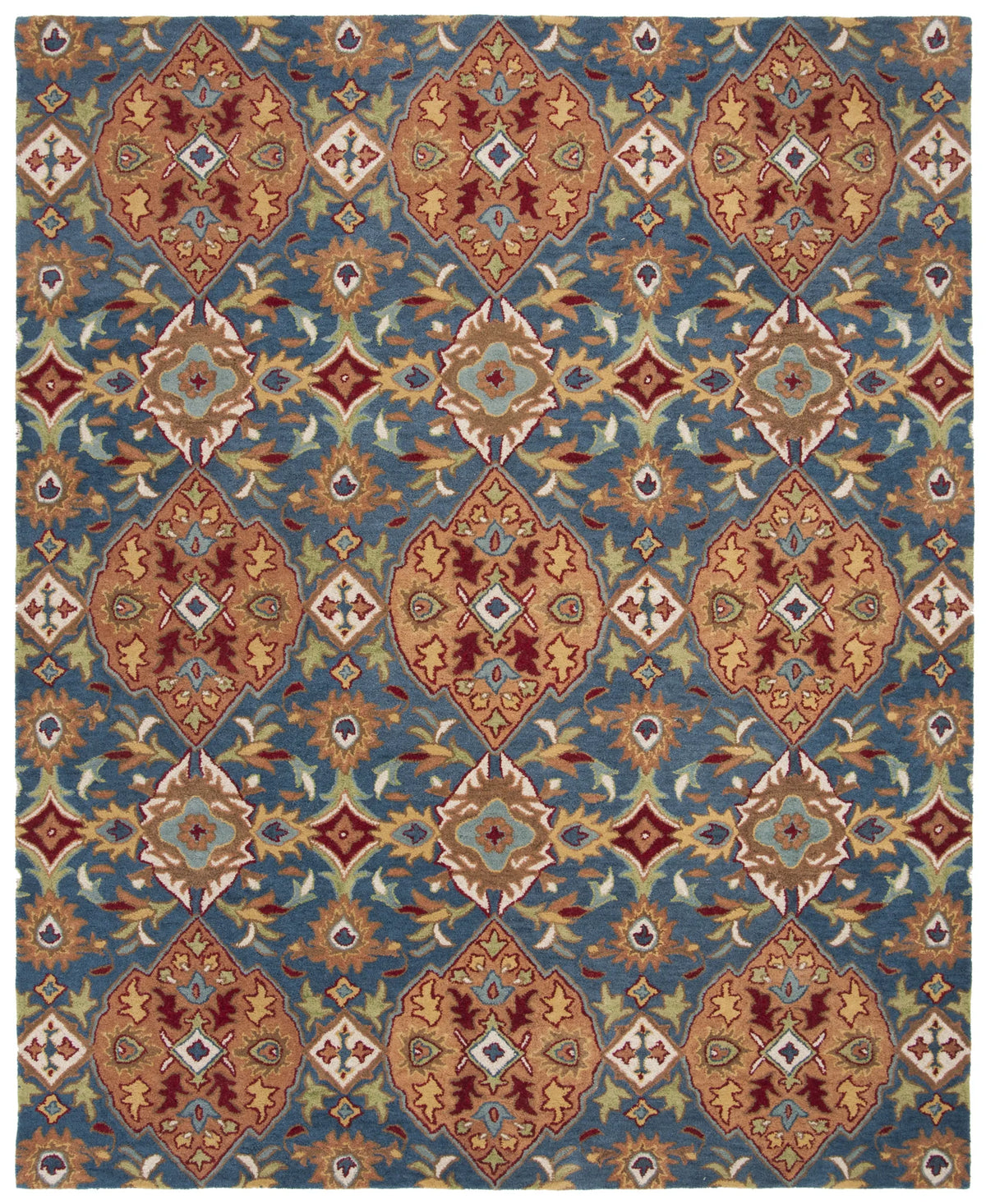 Safavieh Heritage 10'-0" x 14'-0" Rug in Camel / Blue