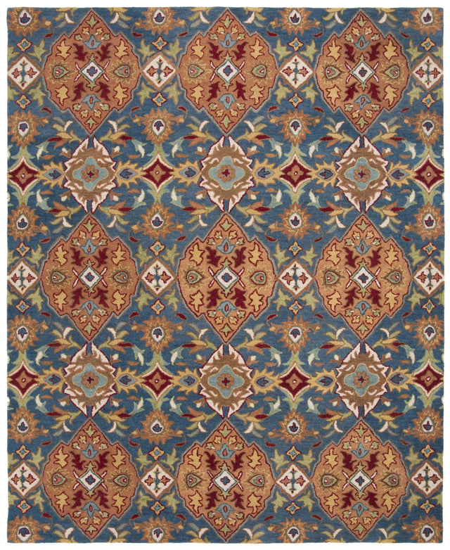Safavieh Heritage 10'-0" x 14'-0" Rug in Camel / Blue