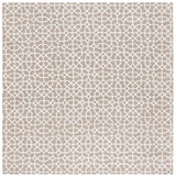 Safavieh Audrey 6'-0" x 6'-0" Rug in Taupe / Ivory