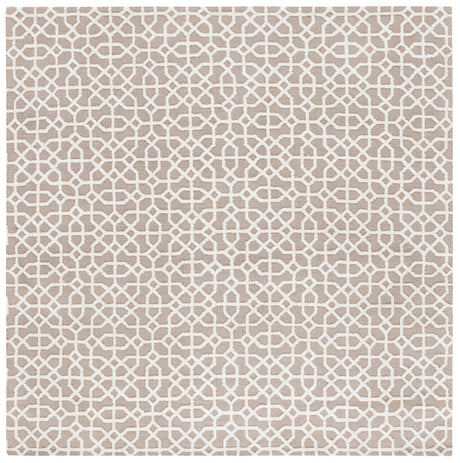 Safavieh Audrey 6'-0" x 6'-0" Rug in Taupe / Ivory