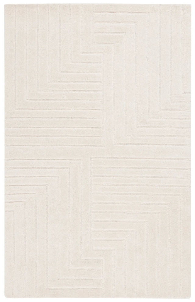 Safavieh Ebony 4'-0" x 6'-0" Rug in Ivory