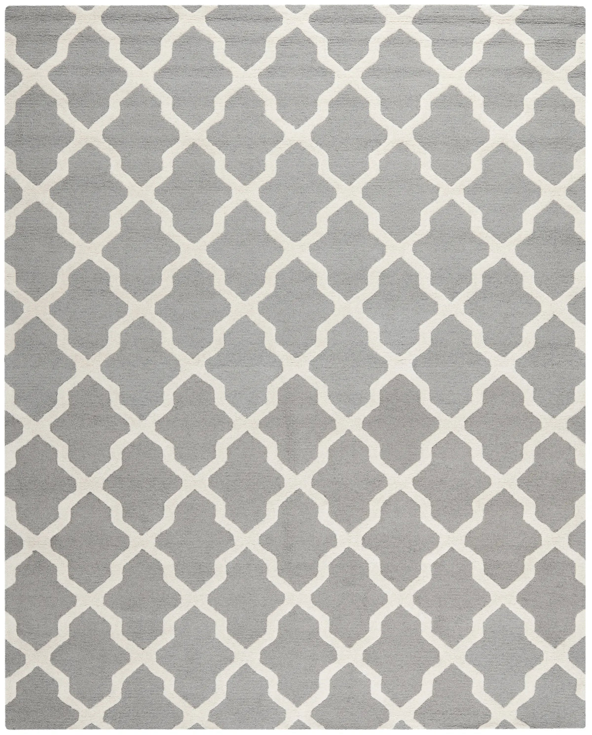 Safavieh Cambridge 10'-0" x 14'-0" Rug in Silver / Ivory