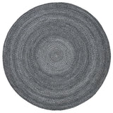 Safavieh Cape Cod 5'-0" x 5'-0" Rug in Charcoal