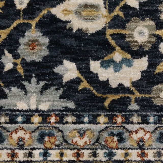 Oriental Weavers Sphinx ELIANA ELI04 Blue Border Rugs - room scene 2