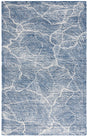 Safavieh Metro 4'-0" x 6'-0" Rug in Navy / Ivory